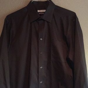 Brown dress shirt